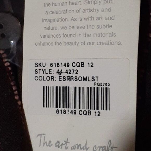 J. Jill Brown Blazer Pink Print Stripes Wool Blend Front Buttons Jacket Sz 12 - Picture 10 of 10